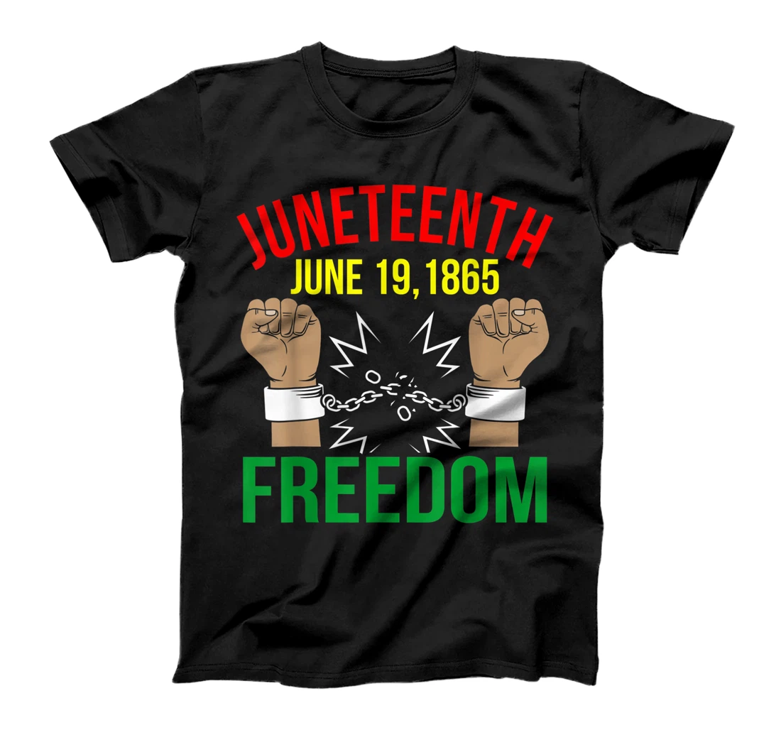 Juneteenth Freedom 1865 Funny Graphic T-Shirt, Kid T-Shirt and Women T-Shirt