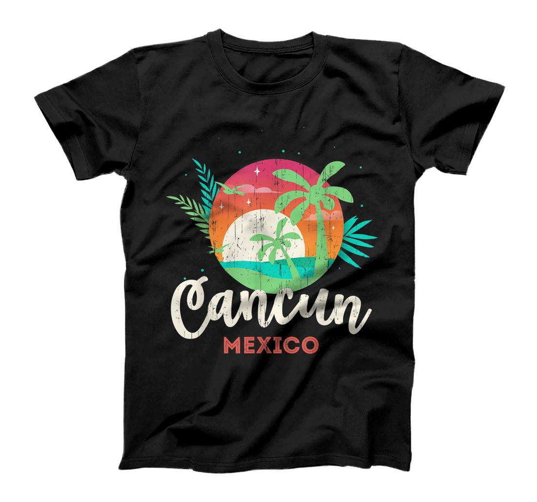 Cancun Mexico Summer Vacation Beach Lover Family Matching T-Shirt, Kid T-Shirt and Women T-Shirt