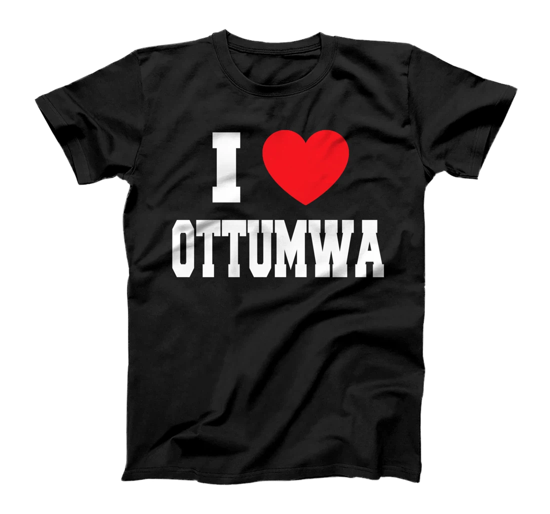 Personalized I Love Ottumwa T-Shirt