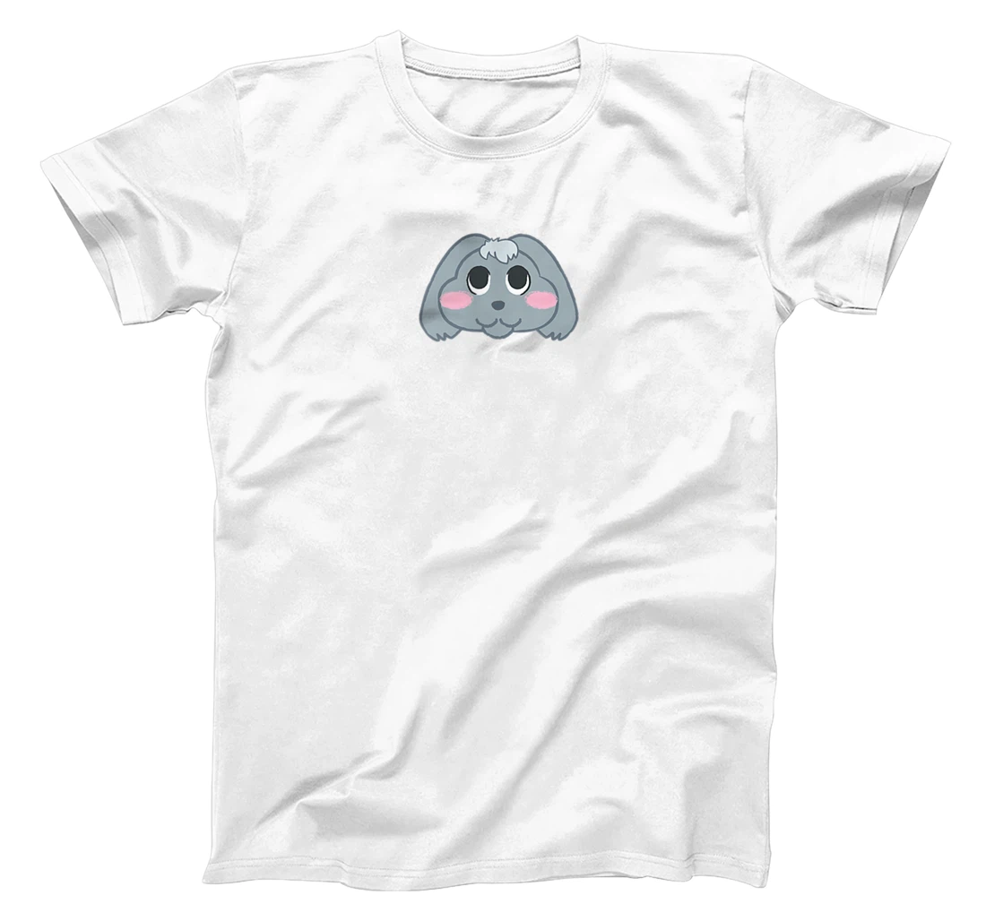 Personalized Small but Mighty Bunny Kawaii Cute Lilly Pad Green T-Shirt, Kid T-Shirt and Women T-Shirt