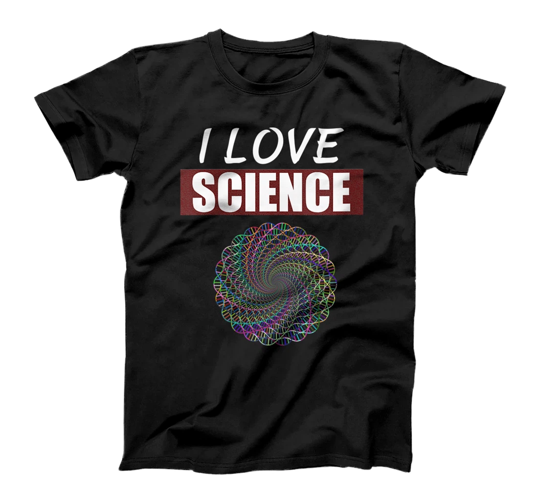 Personalized Womens I love Science gifts, Art Skill experimentation T-Shirt, Women T-Shirt