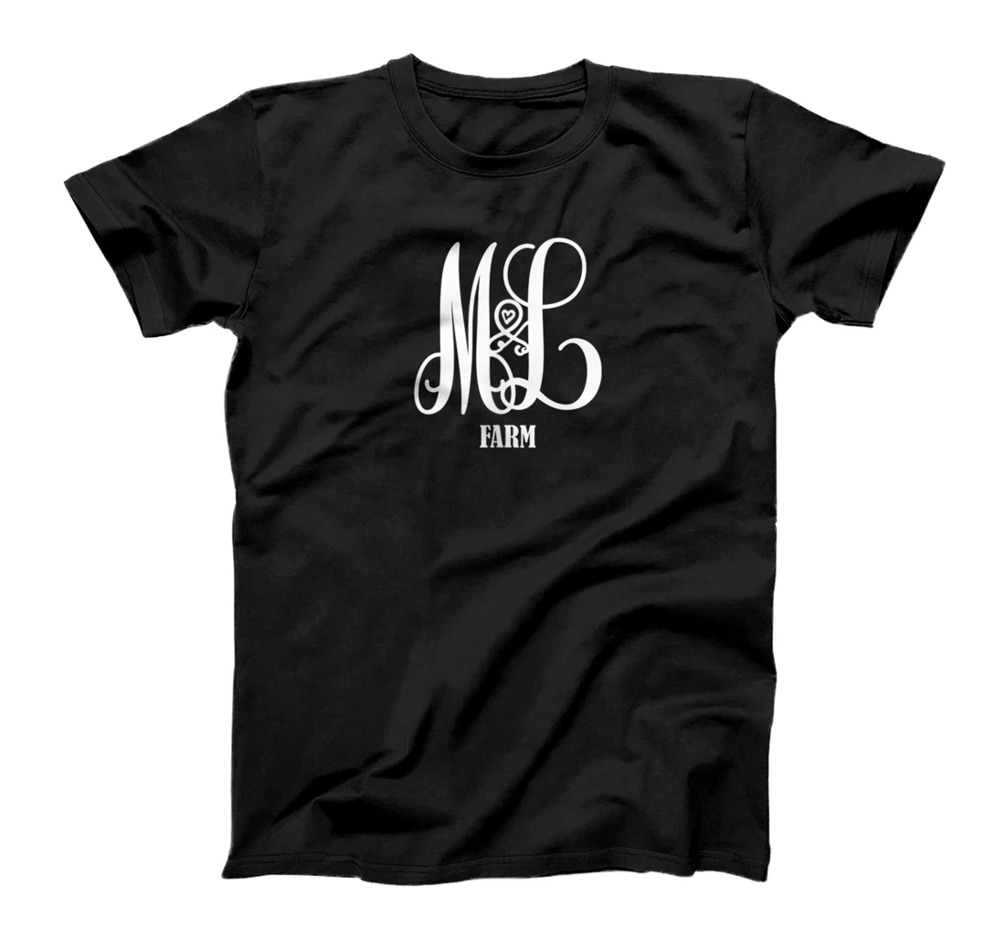 Personalized M&L Farm Tee T-Shirt, Kid T-Shirt and Women T-Shirt