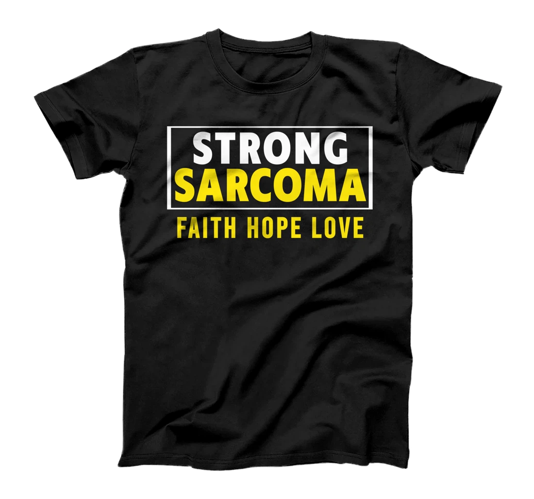 Personalized Sarcoma Cancer Awareness T-Shirt - Sarcoma Cancer Strong T-Shirt