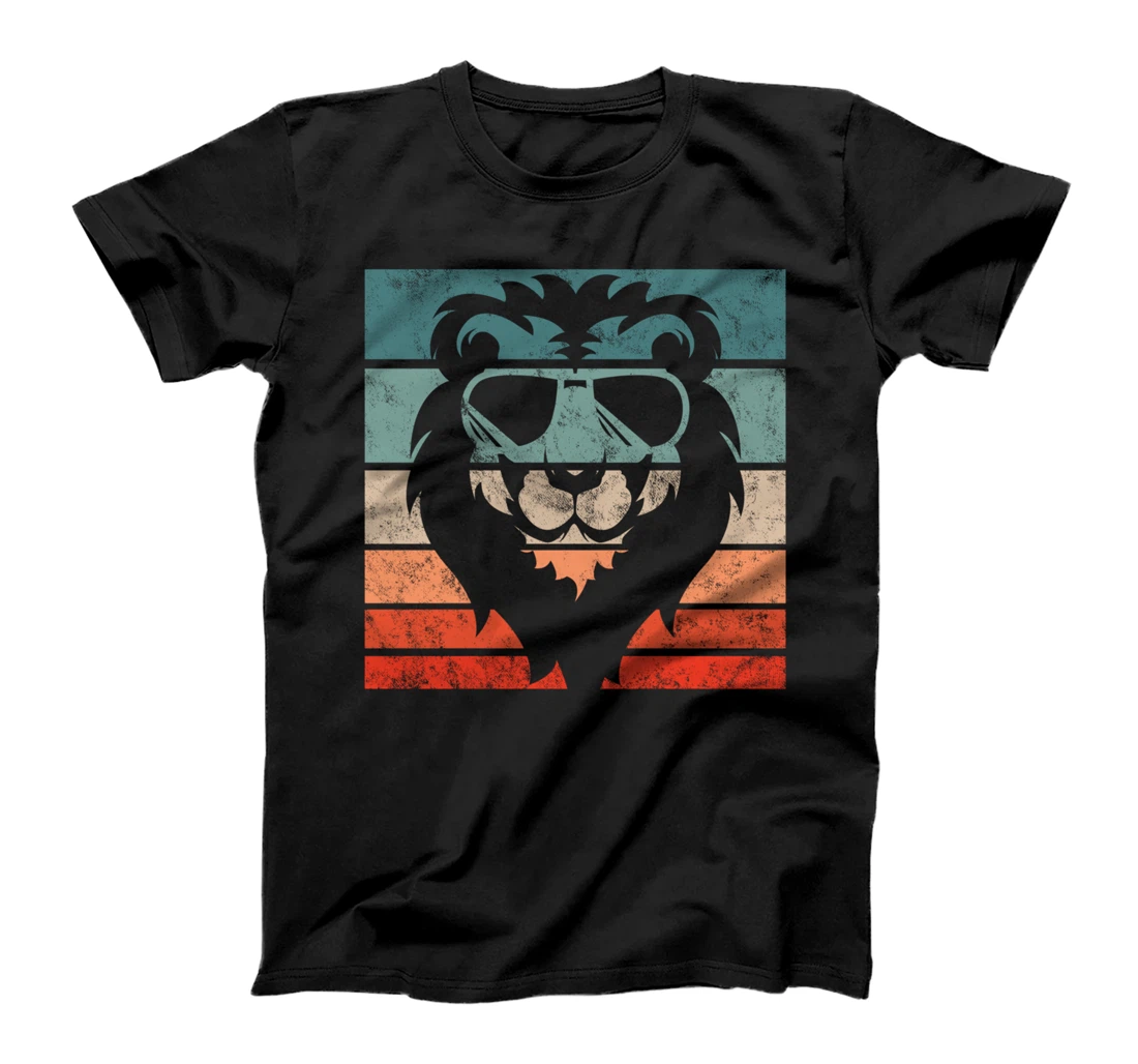 Personalized Lion Retro Style Vintage T-Shirt