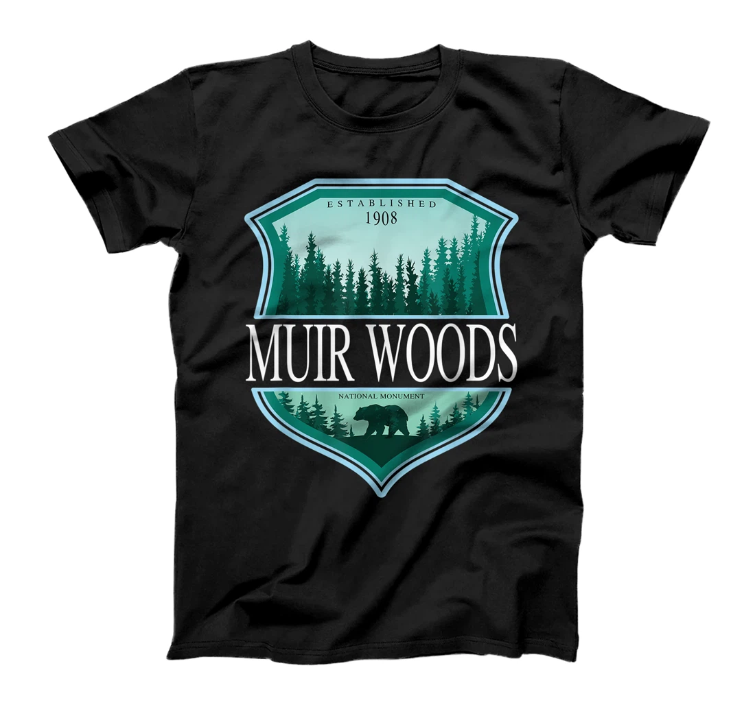 Personalized Muir Woods California National Monument Redwood Park T-Shirt, Women T-Shirt