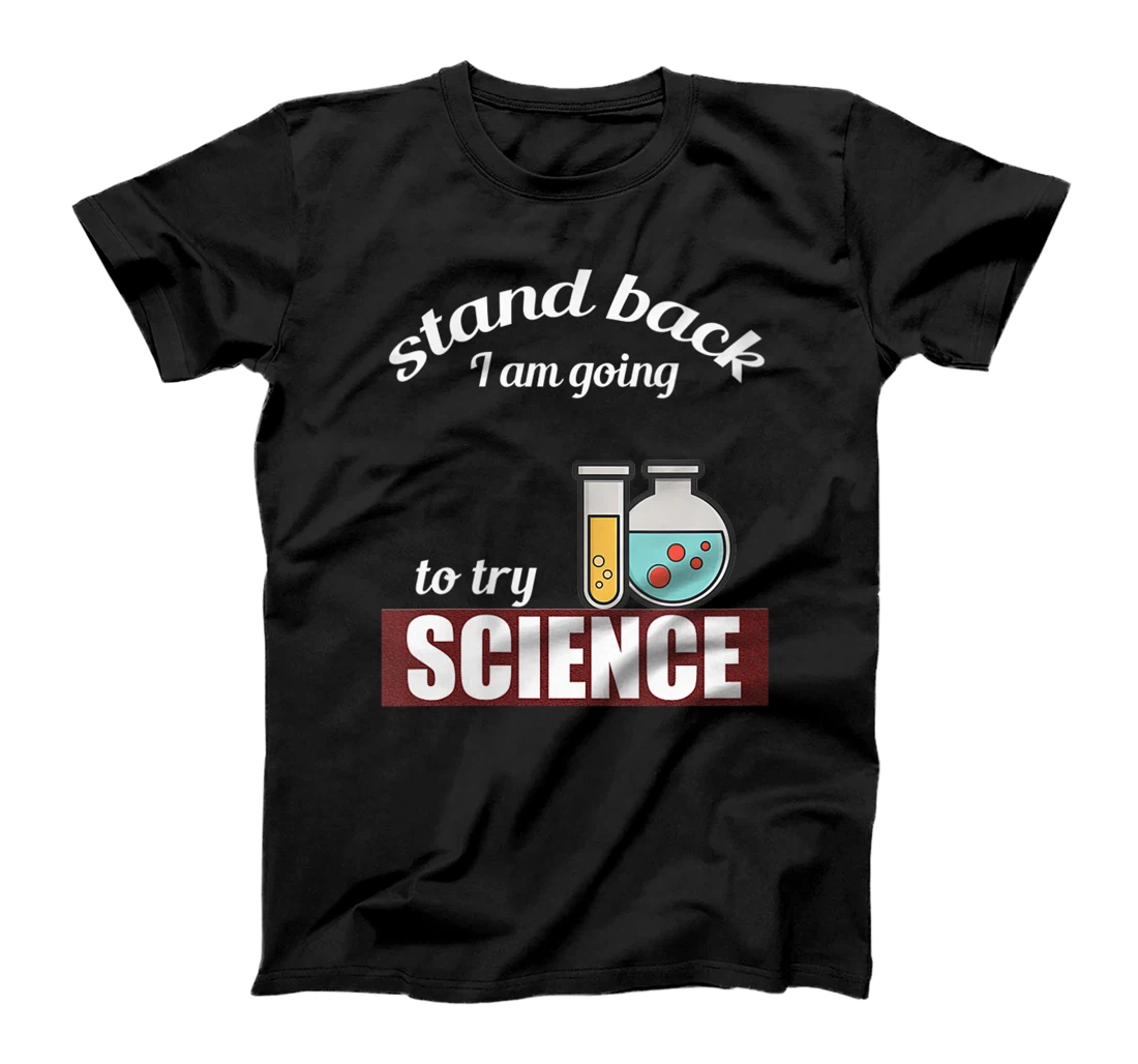 Personalized Womens Experimenting Science funny, funny scientist skill Art T-Shirt, Women T-Shirt