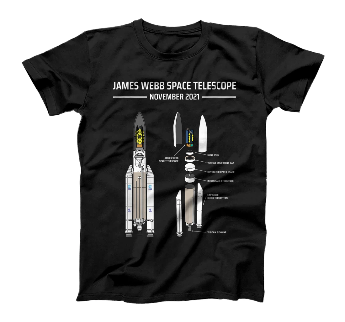 Personalized James Webb Space Telescope T-Shirt, Kid T-Shirt and Women T-Shirt