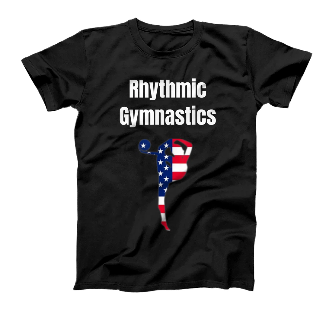 Personalized Rhythmic Gymnastics USA 2021 Flag Tokyo 2021 Graphic Vintage T-Shirt, Kid T-Shirt and Women T-Shirt