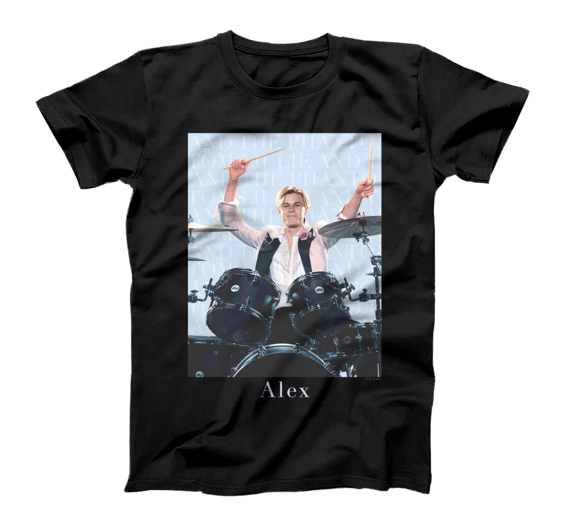 Julie And The Phantoms Alex Drumming With A Smile T-Shirt