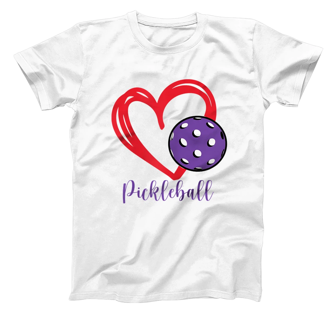 Personalized Womens Pickleball Shirt Girls Who Love to Play Pickleball - Purple T-Shirt, Women T-Shirt