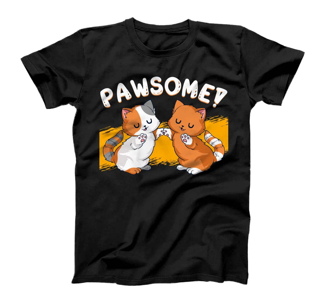 Pawsome Awesome Pets Kawaii Otaku Kitten Claw Pet Meow Cat T-Shirt