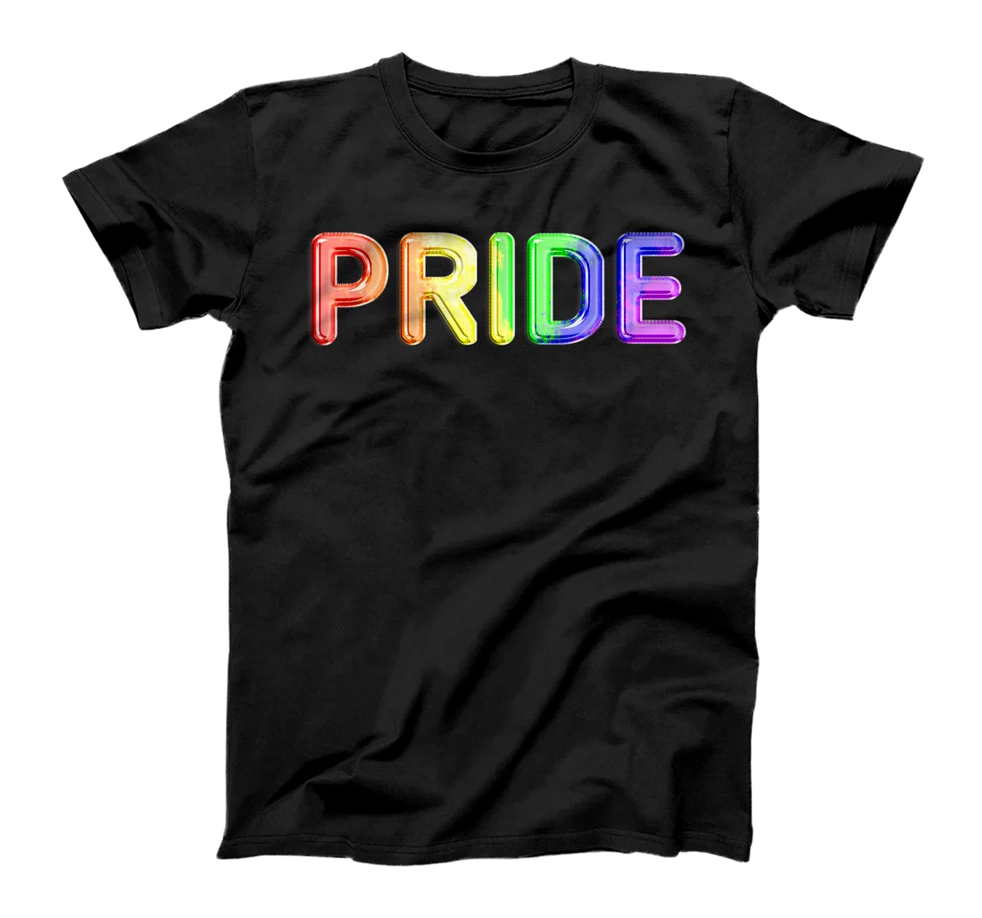 Gay Pride Rainbow Balloons LGBT Flag Lesbian Bisexual Trans T-Shirt, Kid T-Shirt and Women T-Shirt