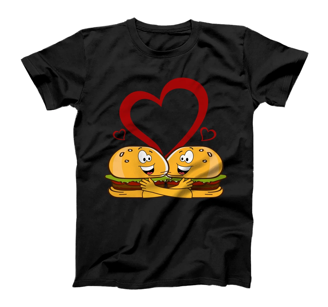 Burger Love Junk Food Food Sandwich Hamburger Fast Food T-Shirt