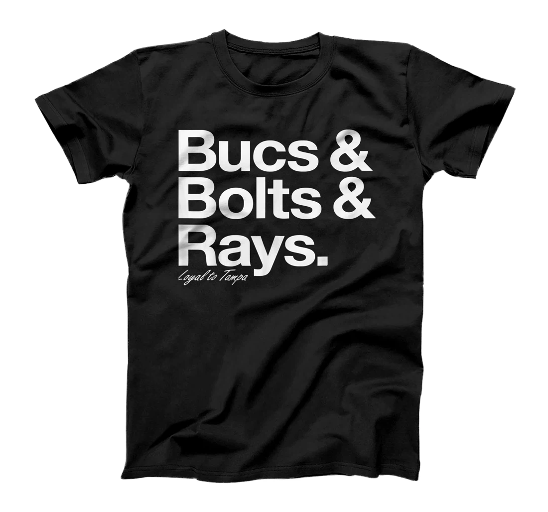 Bucs Bolts Rays T-Shirt, Women T-Shirt