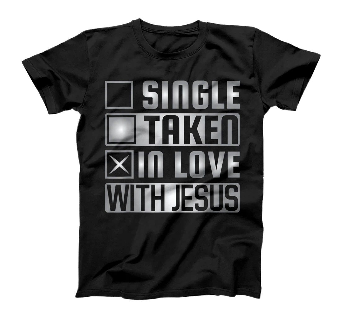 In Love With Jesus Christian Faith T-Shirt, Women T-Shirt