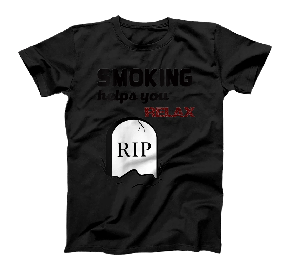 Womens smoking Humor joke, Funny smoke cigarettes rip dead comic T-Shirt, Women T-Shirt