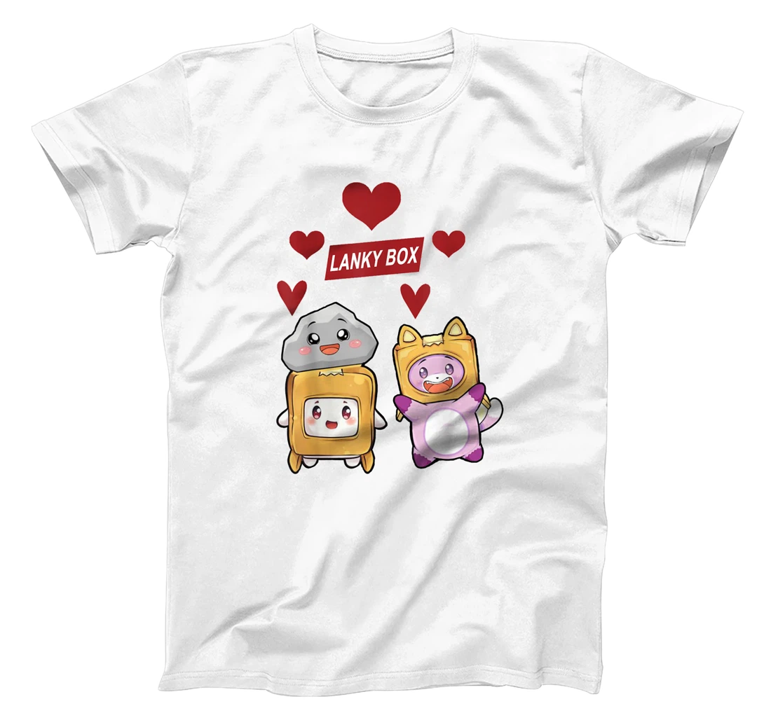 I Love Lanky Arts Box Love Music Vaporware Playing Gaming T-Shirt, Kid T-Shirt and Women T-Shirt