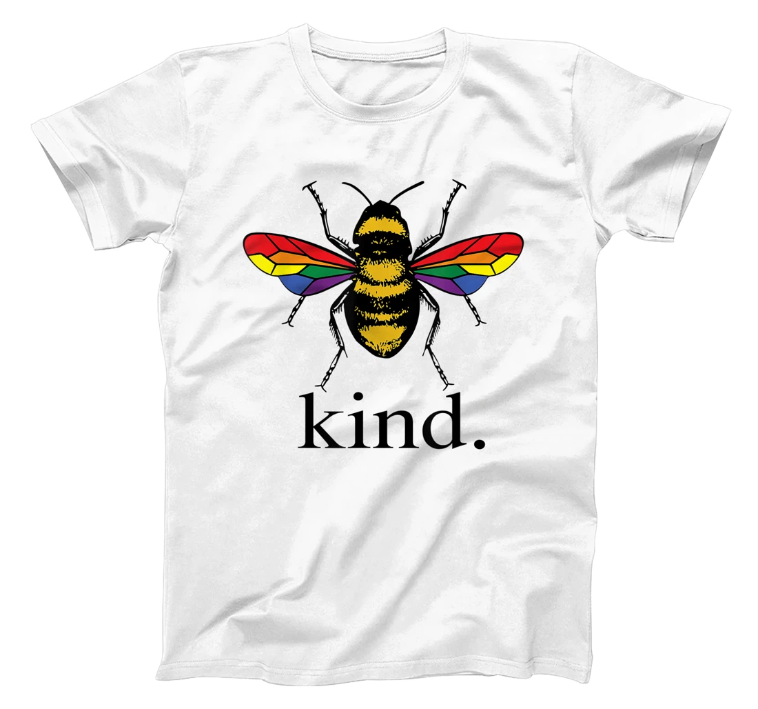 Be Kind LGBTQ Ally Gay Rights Cute Pride Month Bee Kindness T-Shirt, Kid T-Shirt and Women T-Shirt