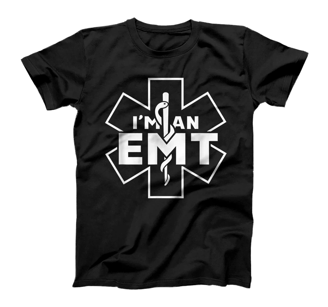 Personalized I am an EMT Ambulance Emergency Medical Technician Services T-Shirt, Kid T-Shirt and Women T-Shirt