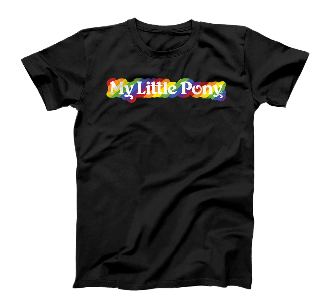 My Little Pony Rainbow Outline Logo T-Shirt, Kid T-Shirt and Women T-Shirt