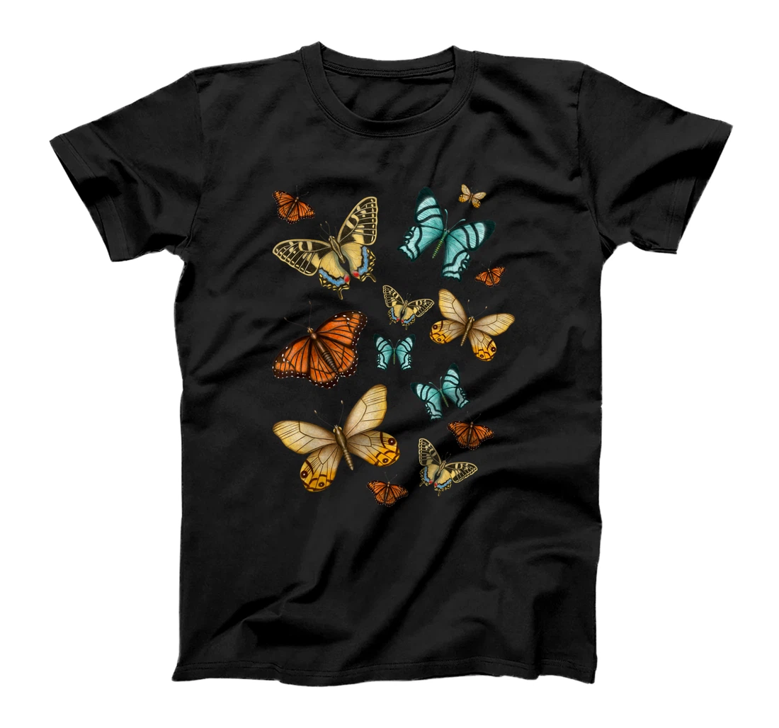 Beautiful Butterfly Insects Colorful Butterlies T-Shirt, Kid T-Shirt and Women T-Shirt