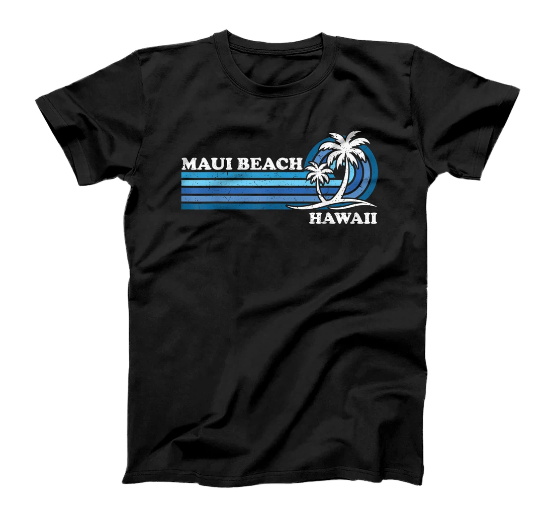 Retro Vintage Family Vacation Hawaii Maui Beach T-Shirt, Kid T-Shirt and Women T-Shirt