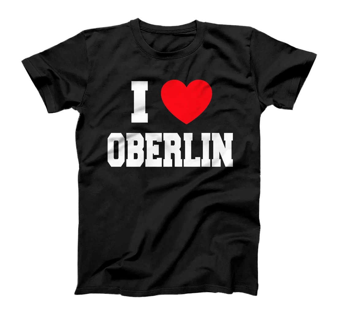 I Love Oberlin T-Shirt, Kid T-Shirt and Women T-Shirt