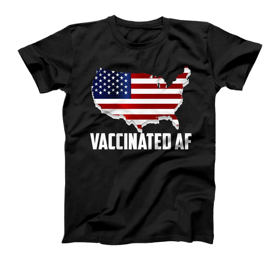 Vaccinated AF July 4th Pharmacist Physician Nurse Healthcare T-Shirt, Women T-Shirt