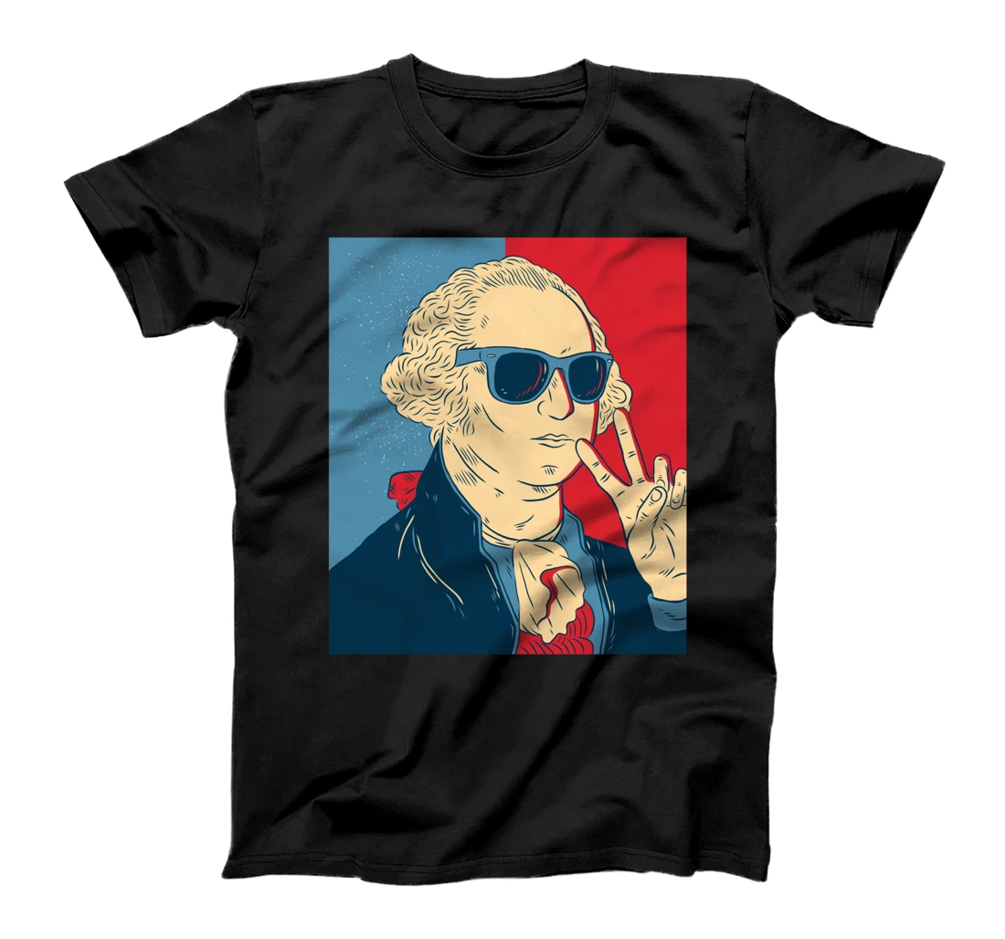 Personalized Funny George Washington 4th of July Party T-Shirt