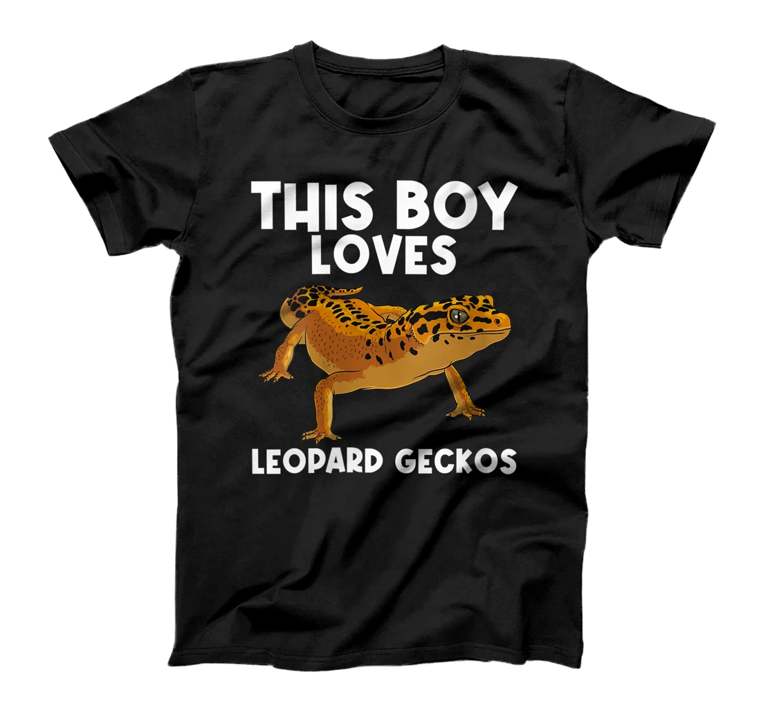 Personalized Womens Cool Leopard Gecko Gift For Boys Men Panther Gecko Lovers T-Shirt, Women T-Shirt