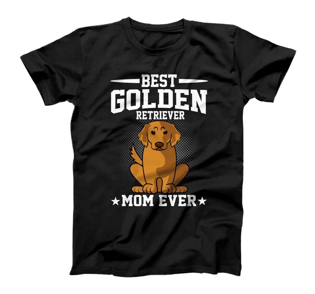 Personalized Best Retriever Golden Mom Ever Retriever Golden T-Shirt