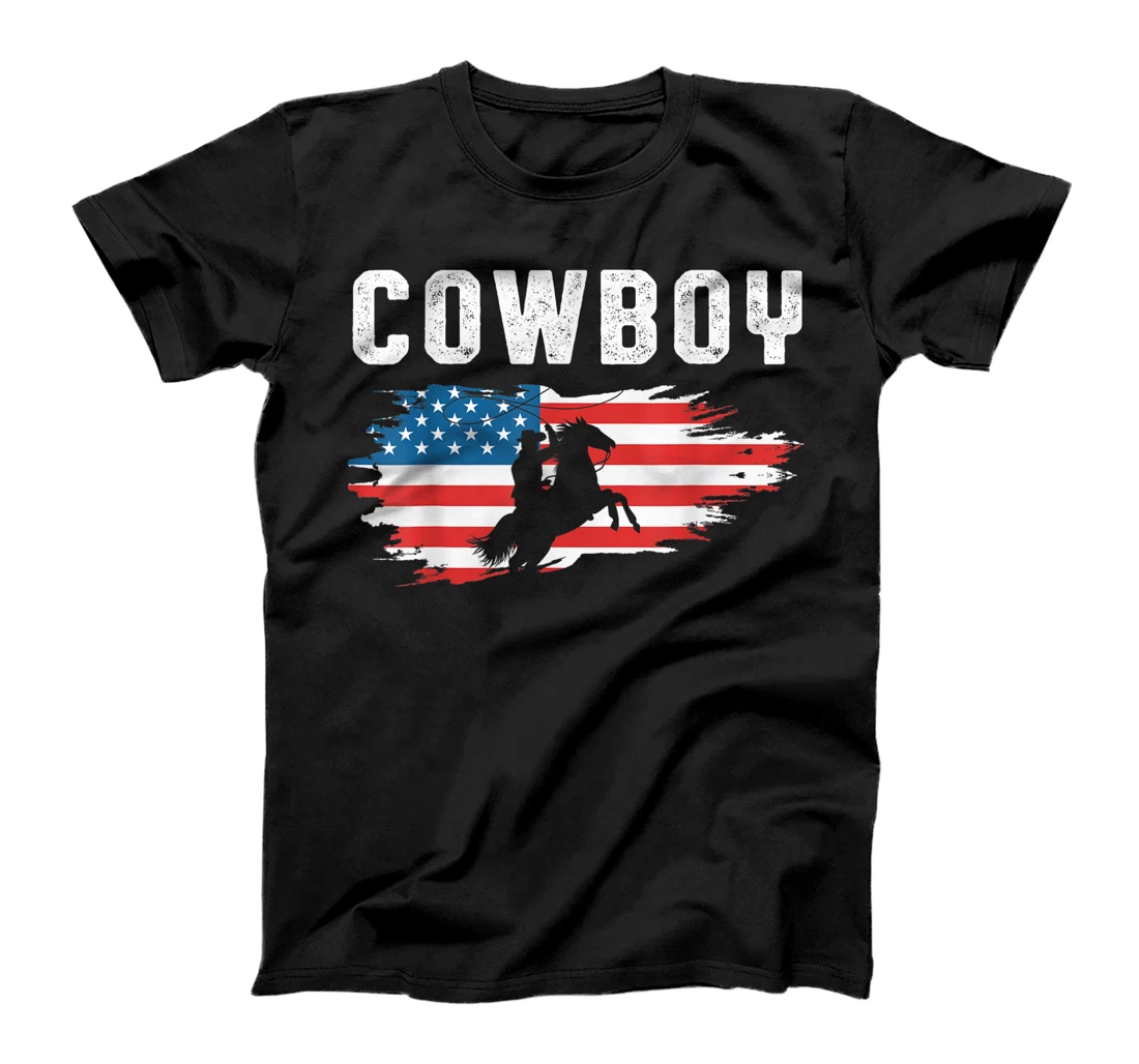 Cowboy Horse Show Horseback Riding Rider T-Shirt, Women T-Shirt