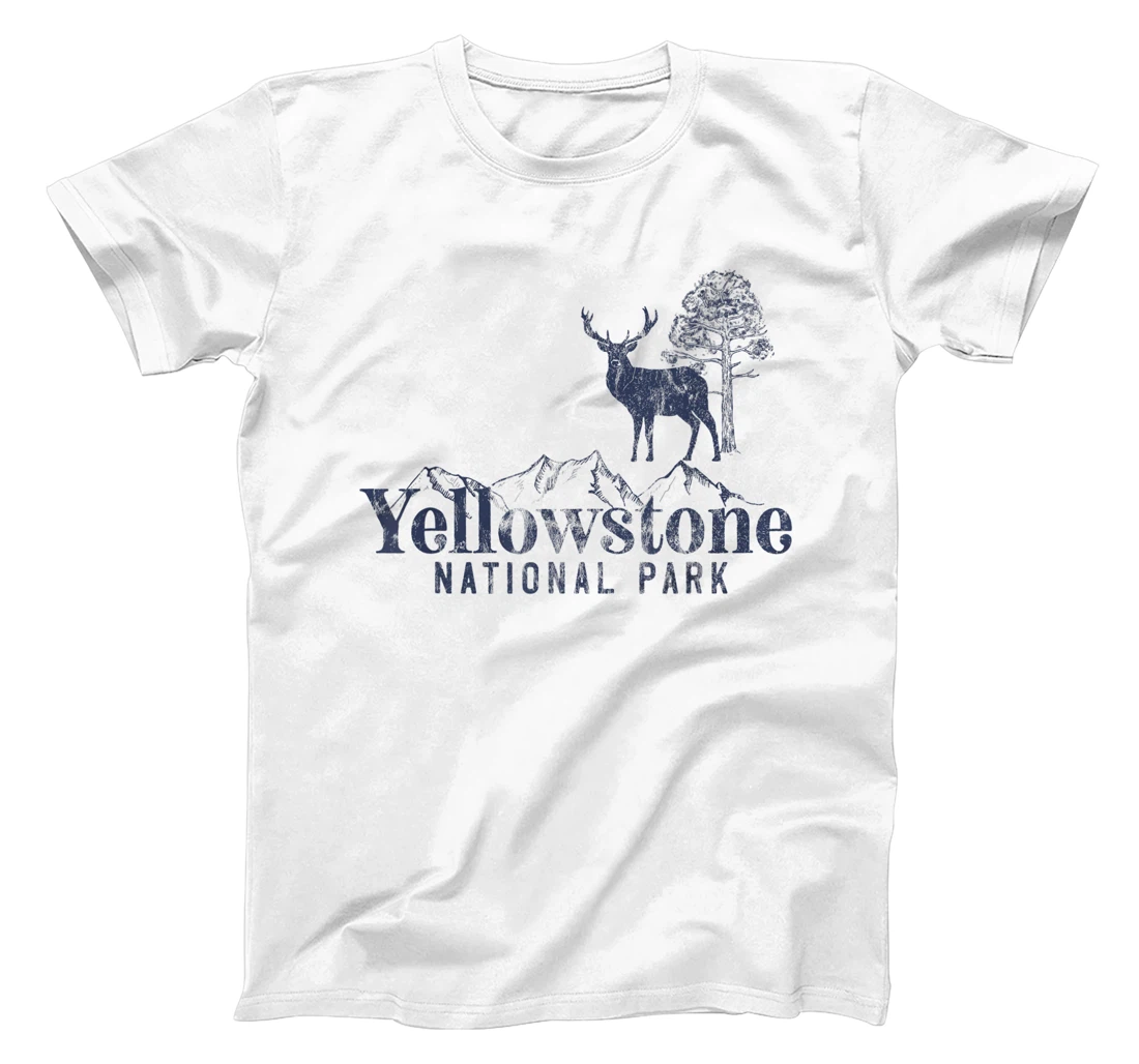 Yellowstone National Park Retro Style Mountain Vintage T-Shirt, Kid T-Shirt and Women T-Shirt