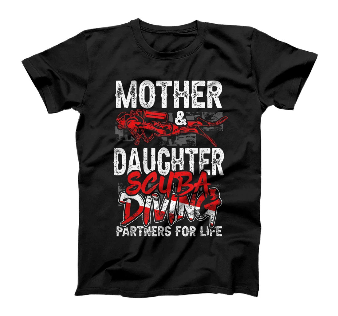 Mother And Daughter Scuba Diving Partners for Life Vintage T-Shirt, Kid T-Shirt and Women T-Shirt