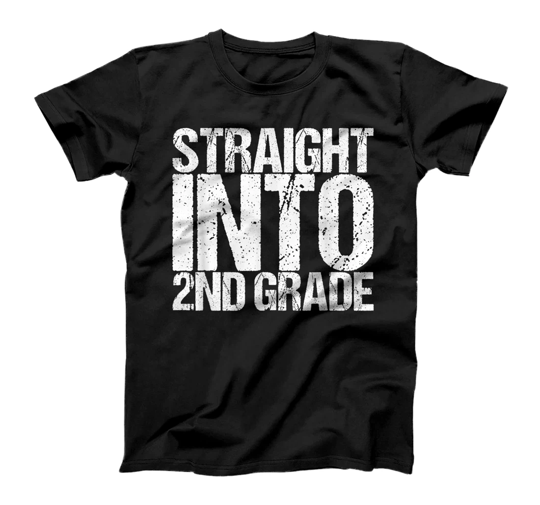 Personalized Straight Into 2nd Grade T-Shirt, Women T-Shirt