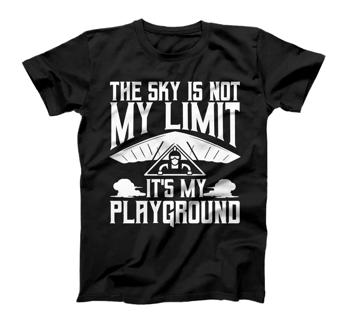 Personalized Funny Hang Gliding Designs For Men Women Hang Glider Pilots T-Shirt