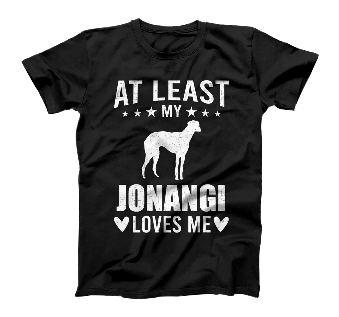 Personalized At Least My Jonangi Loves Me Dog Lover T-Shirt