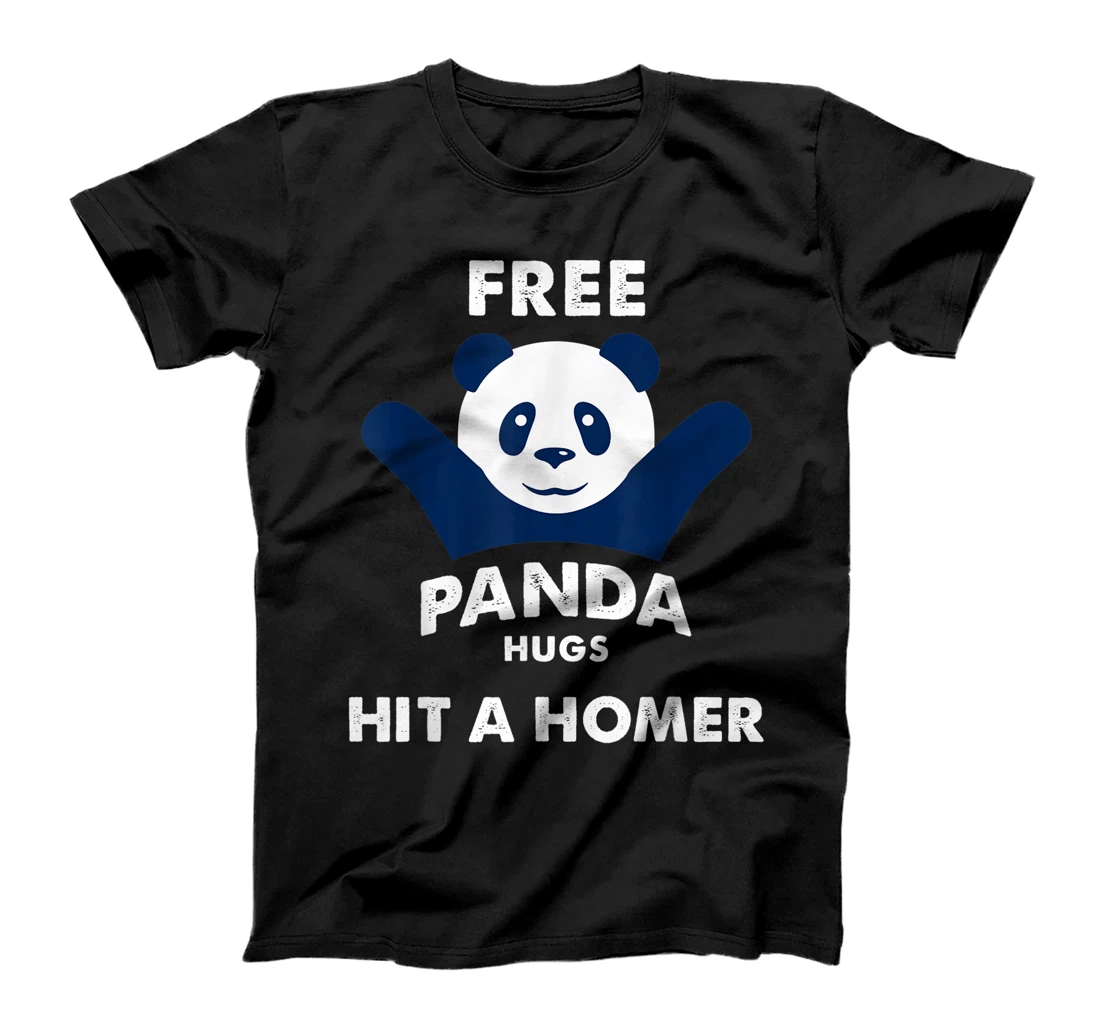 Personalized Free panda hugs braves hit a homer- Free panda hugs T-Shirt, Kid T-Shirt and Women T-Shirt