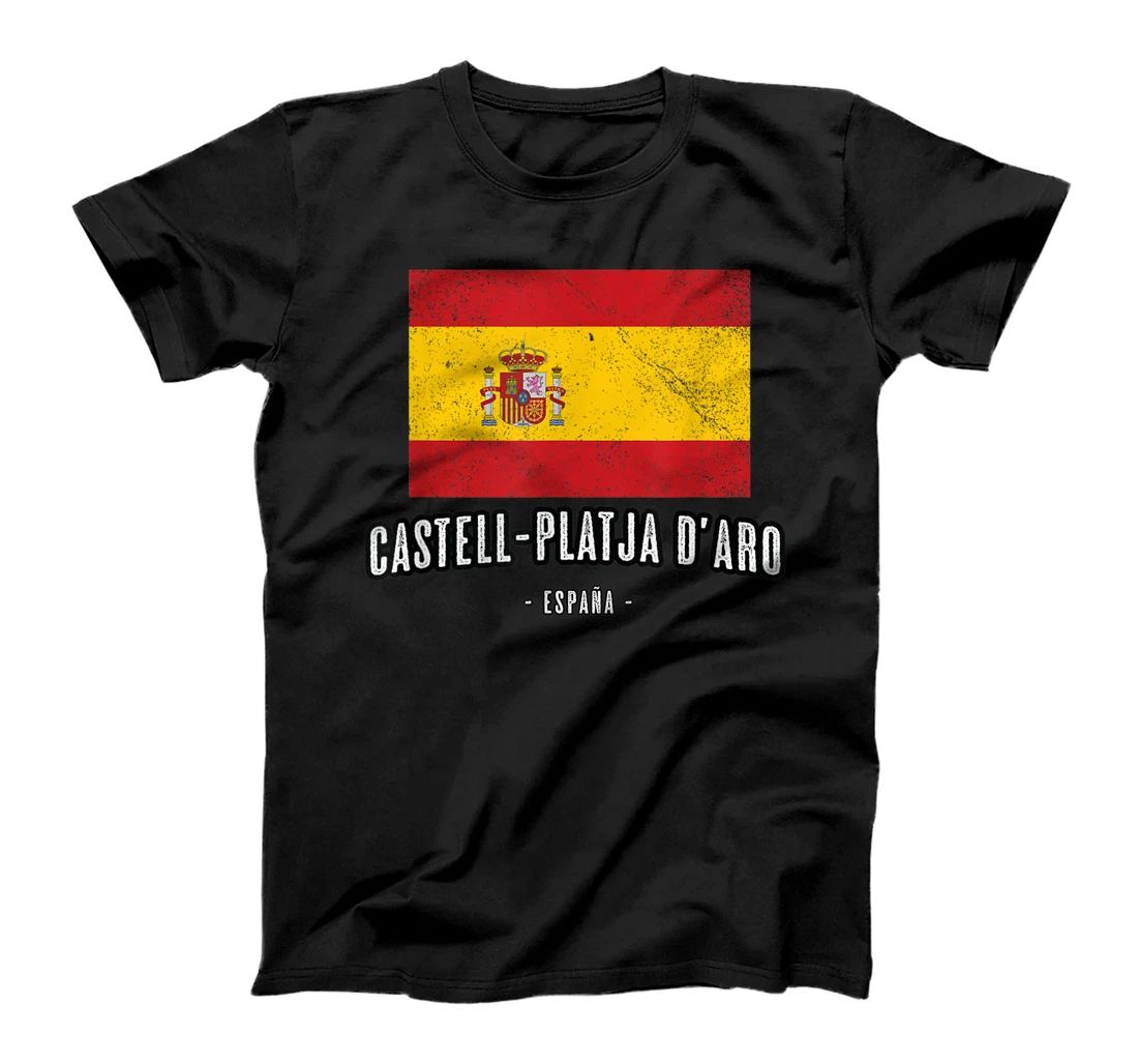 Personalized Castell-Platja d'Aro Spain | ES Flag, City - Bandera Ropa - T-Shirt, Kid T-Shirt and Women T-Shirt