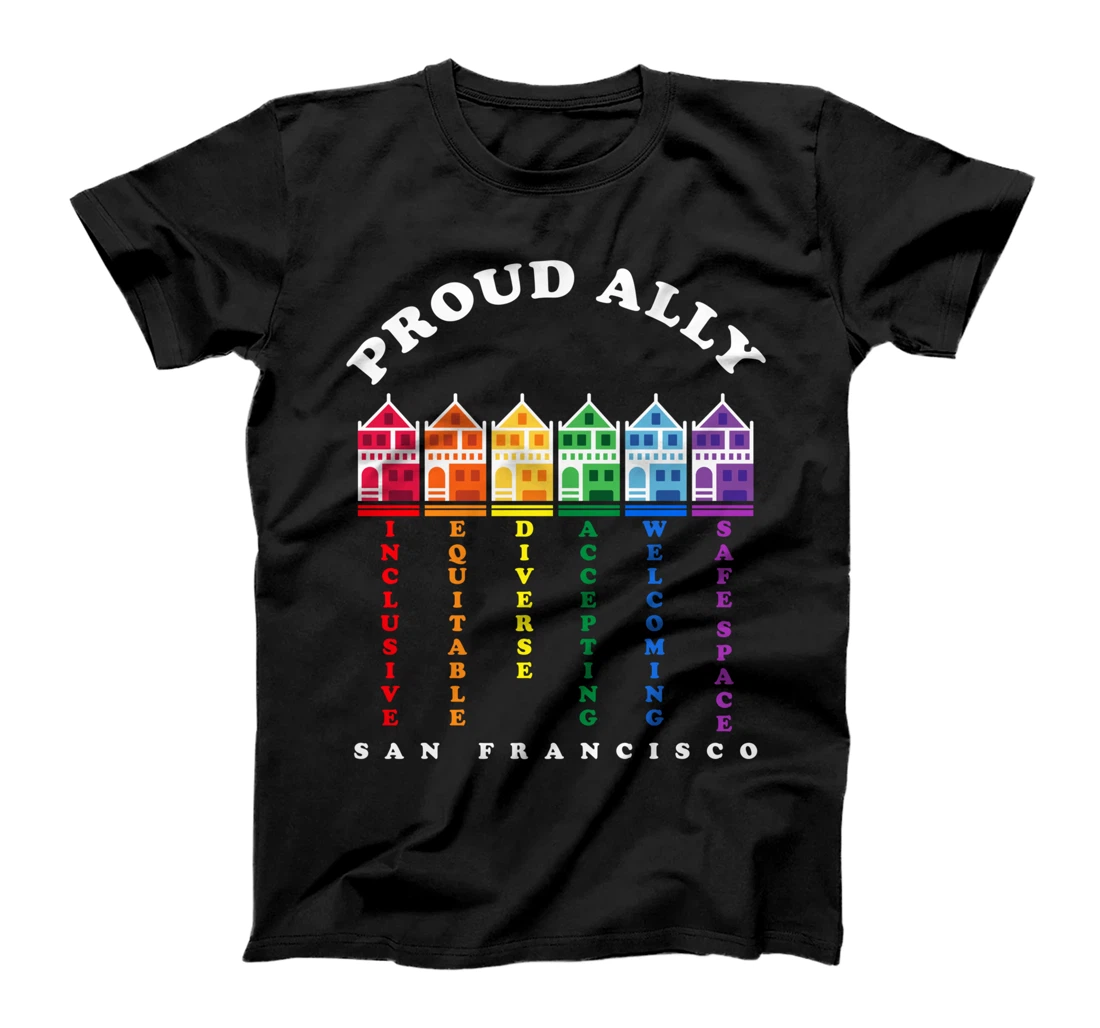 Personalized SF Painted Ladies, PRIDE Month Gay Liberation Movement T-Shirt