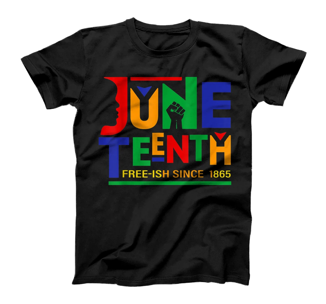 Personalized Juneteenth Freeish Since 1865 Melanin Ancestor Black History T-Shirt, Women T-Shirt