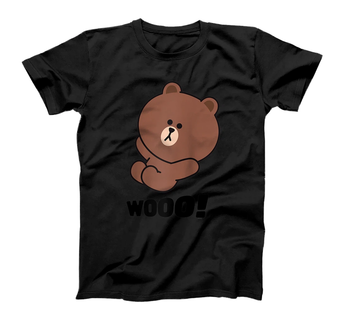 Line Friends Wooo T-Shirt, Women T-Shirt