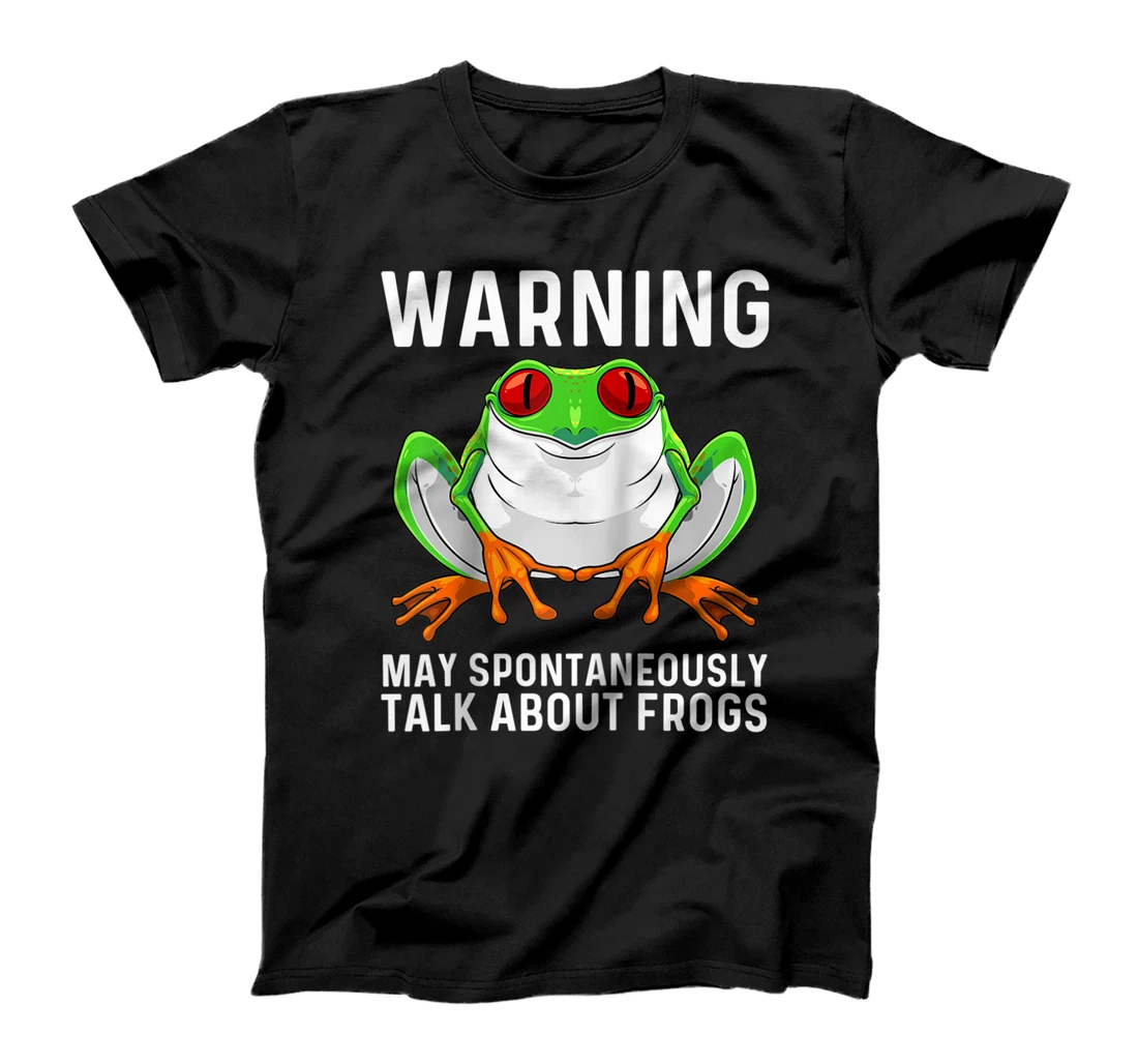 Cool Frog Gift For Men Women Toad Glass Gliding Tree Animal T-Shirt, Women T-Shirt