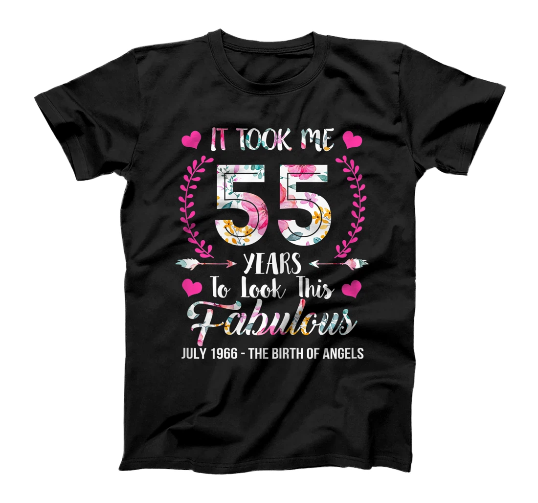 Personalized Womens It took me 55 Years to Look This Good 55 and Fabulous T-Shirt, Women T-Shirt