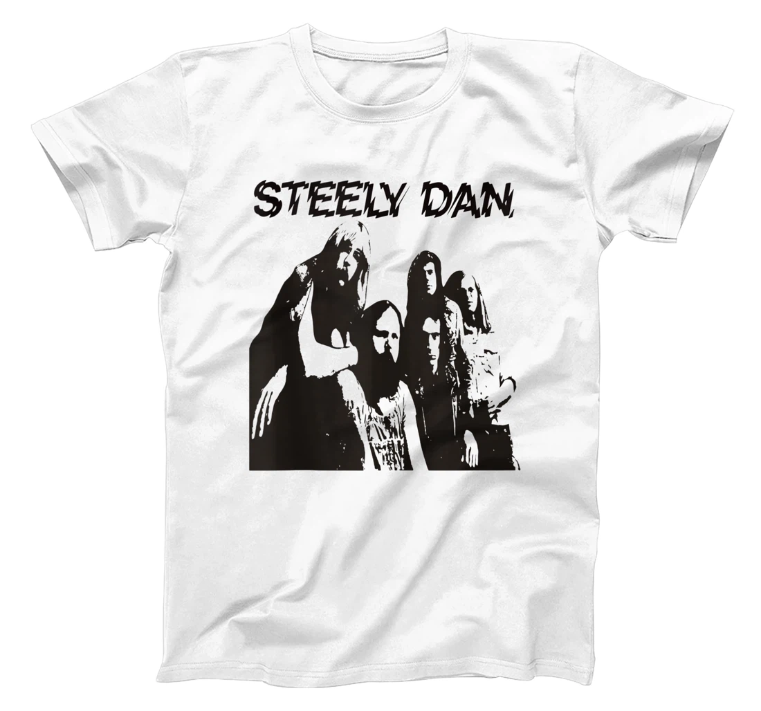 Retro Steely Distressed Arts Dan Rock Music For Fan T-Shirt, Women T-Shirt