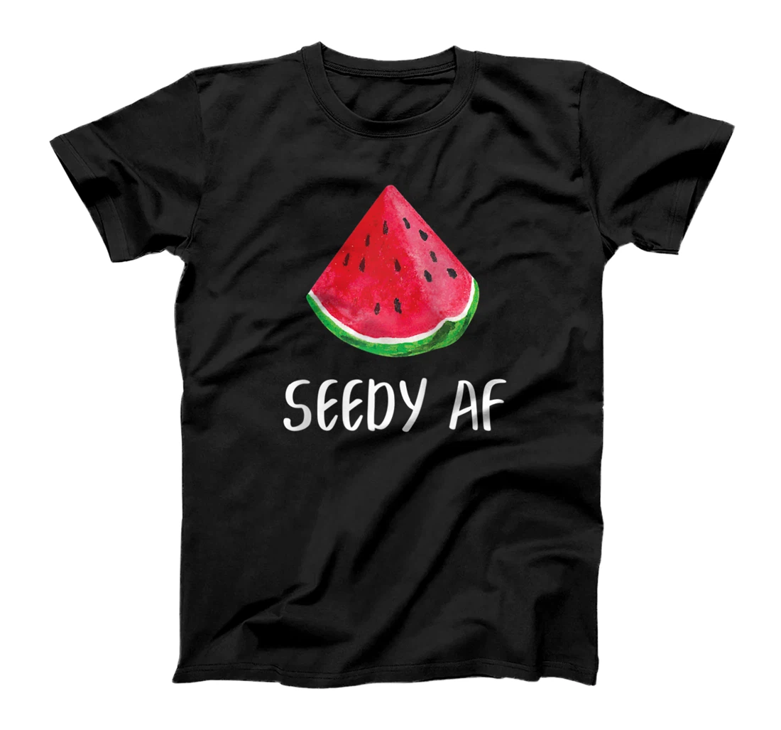 Seedy Af Watermelon Summer Fruit Melon Lovers T-Shirt, Women T-Shirt