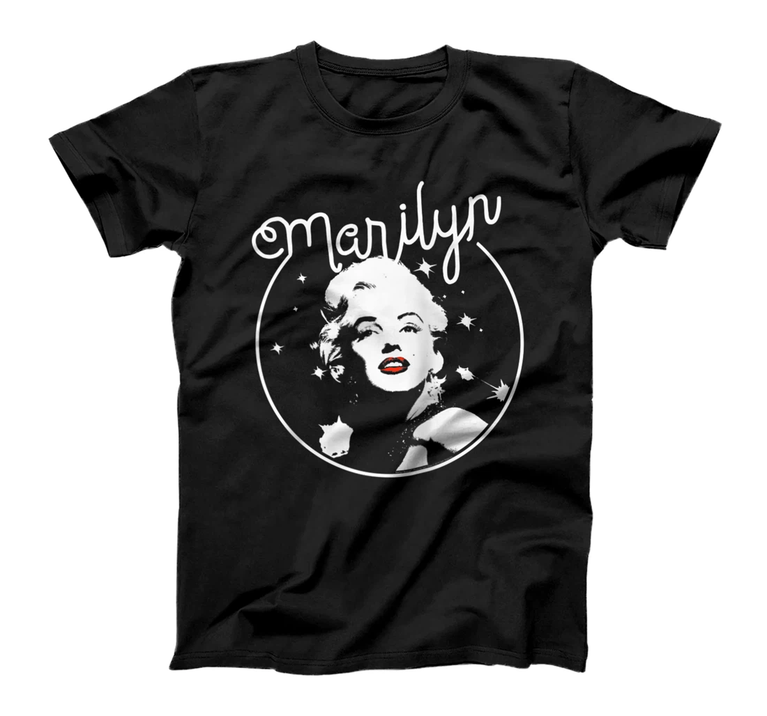 Marilyn Monroe Flash Silhouette T-Shirt, Women T-Shirt