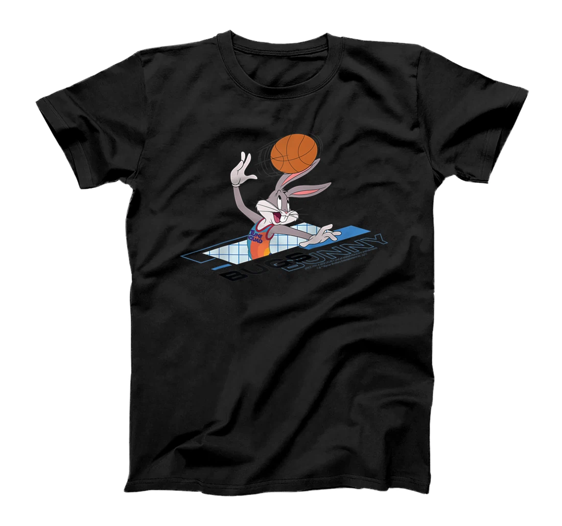 Space Jam: A New Legacy Bugs Bunny Grid T-Shirt, Women T-Shirt