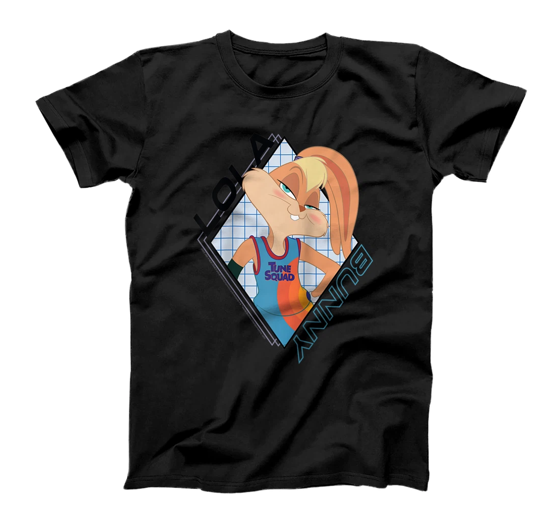 Space Jam: A New Legacy Lola Bunny Grid T-Shirt, Women T-Shirt