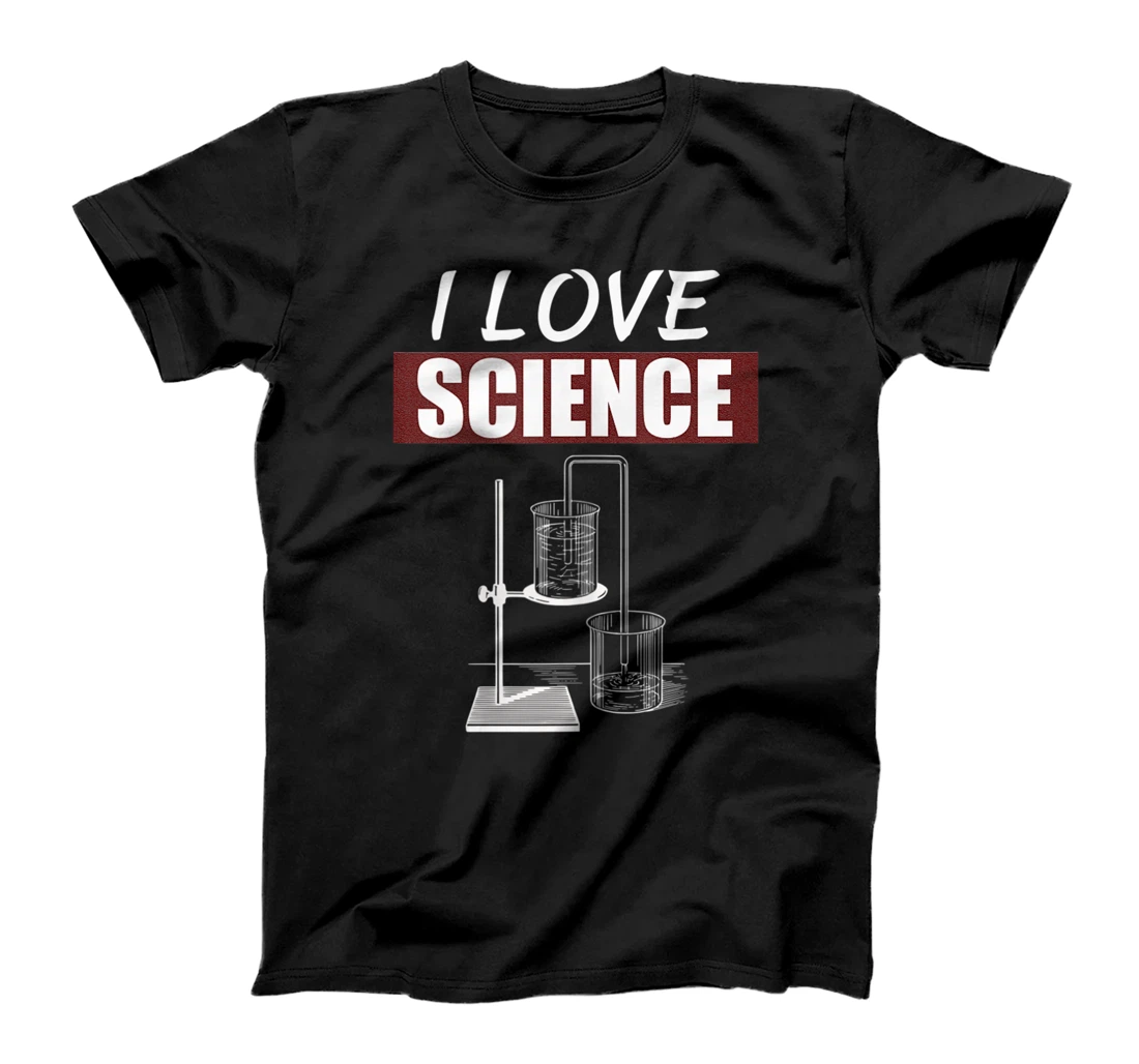 I love Science, gifts for Scientists day T-Shirt, Women T-Shirt